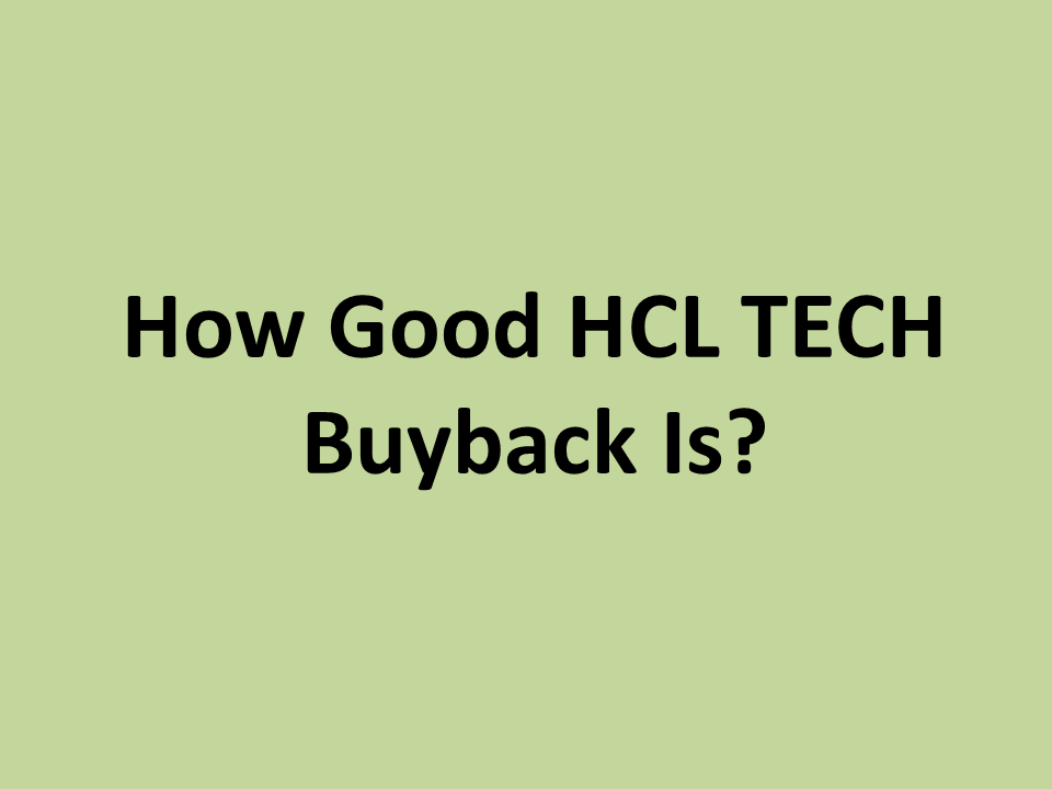 HCL Technologies: One more opportunity after TCS buyback
