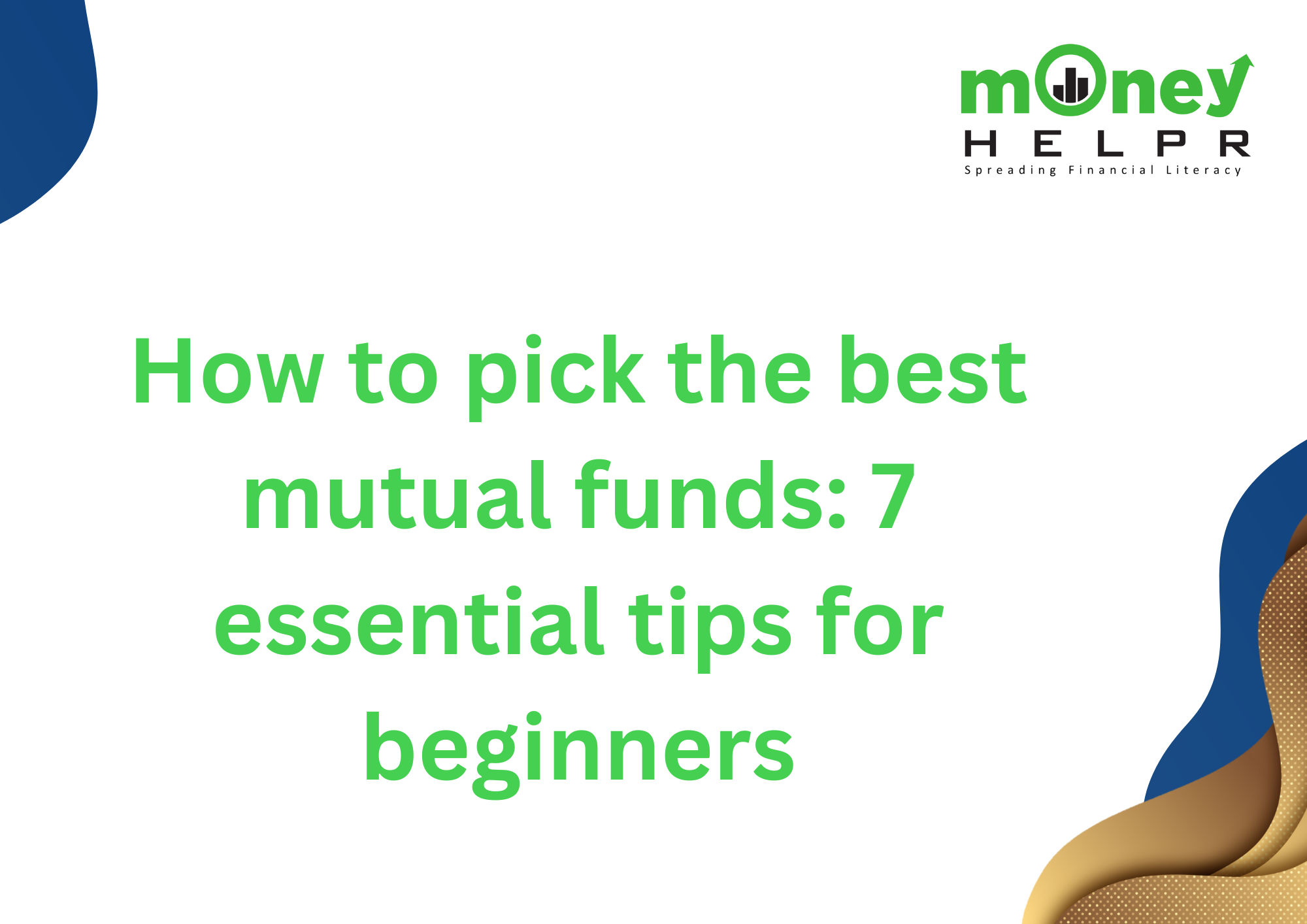 How to pick the best mutual funds: 7 essential tips for beginners